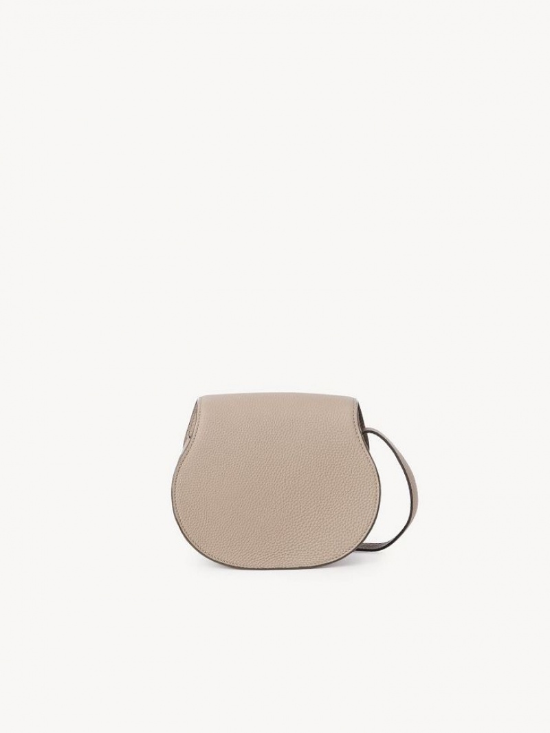 Chloe Marcie Small Crossbody Bags Nomad Beige | CHE-SR13558