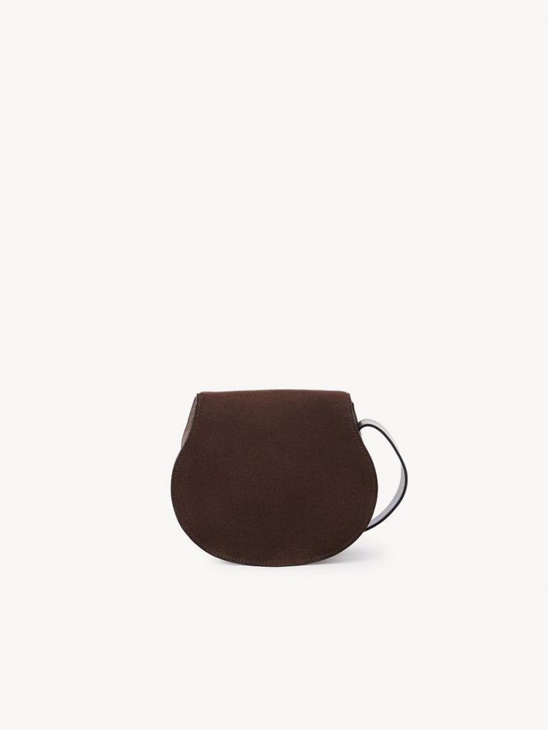 Chloe Marcie Small Crossbody Bags PURE BROWN | CHE-SR13510