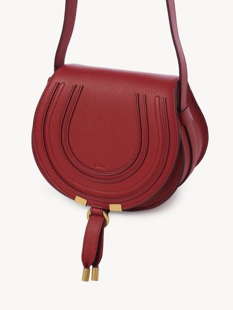 Chloe Marcie Small Crossbody Bags REDDISH PINK | CHE-SR13534