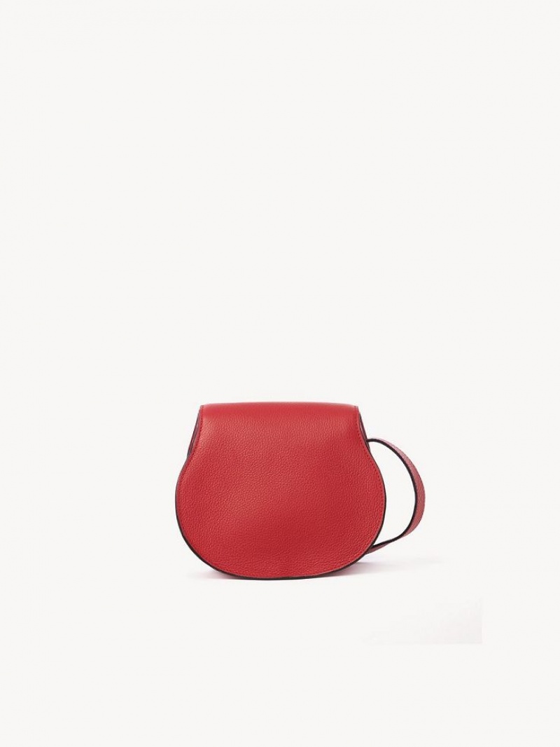 Chloe Marcie Small Crossbody Bags Red Flame | CHE-SR13488