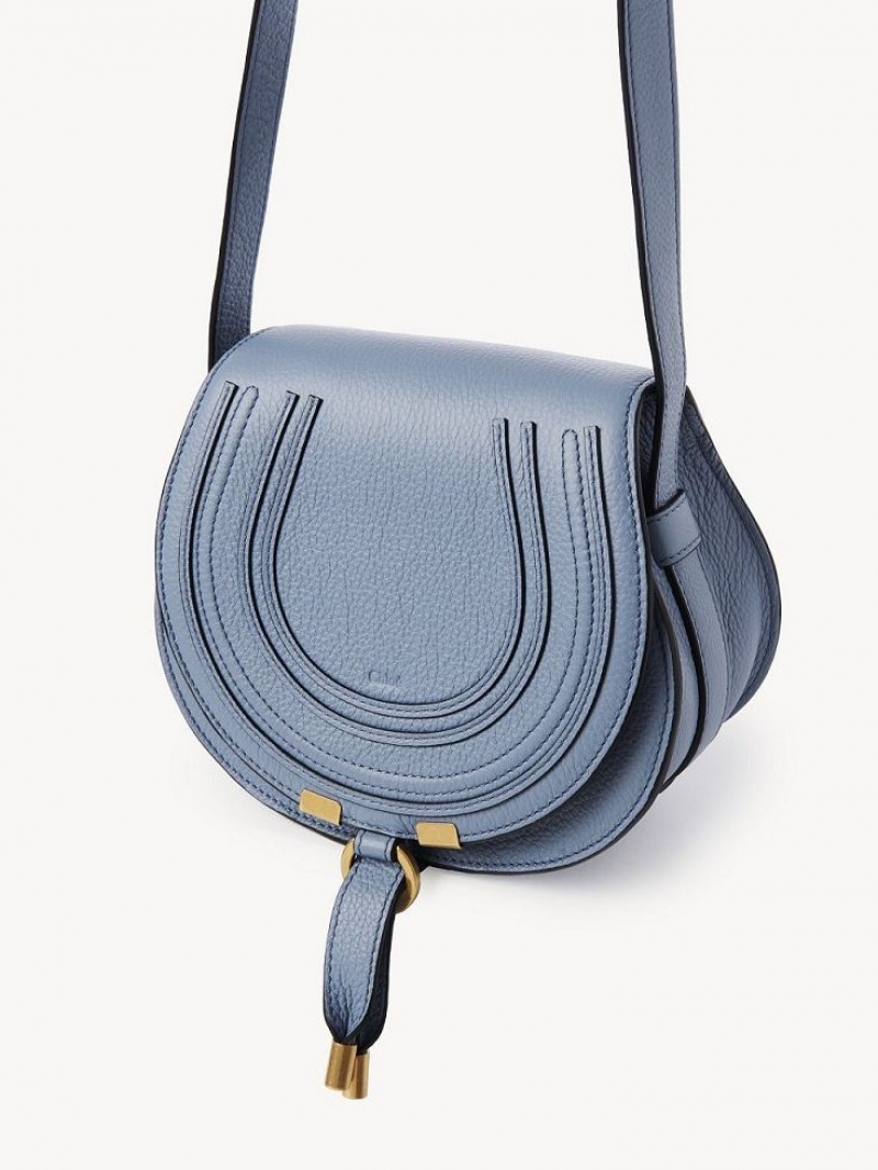 Chloe Marcie Small Crossbody Bags Shady Cobalt | CHE-SR13496