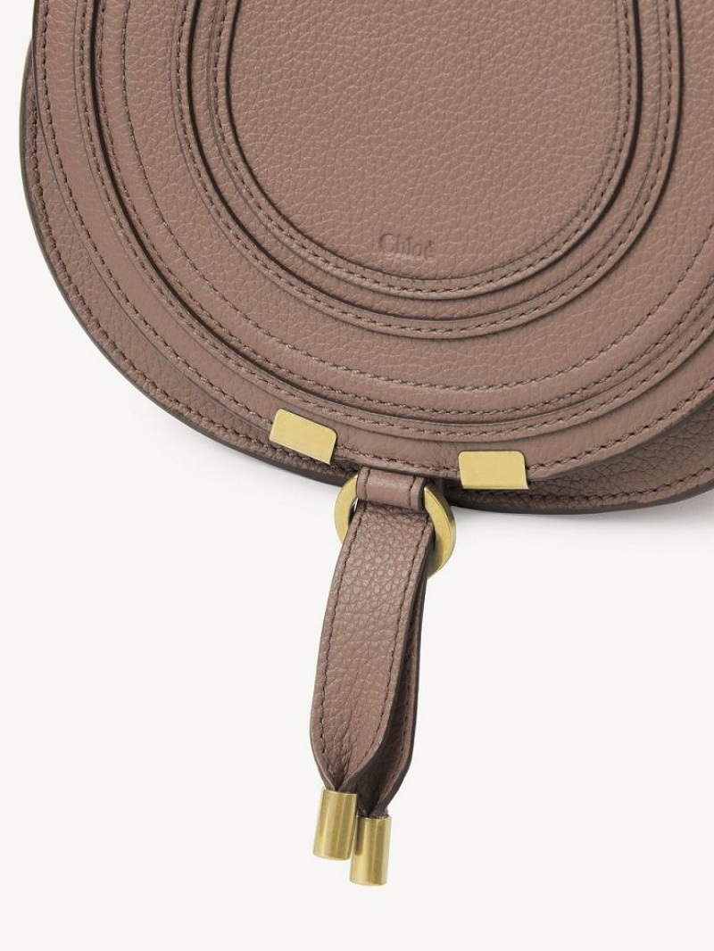 Chloe Marcie Small Crossbody Bags WOODROSE | CHE-SR13592