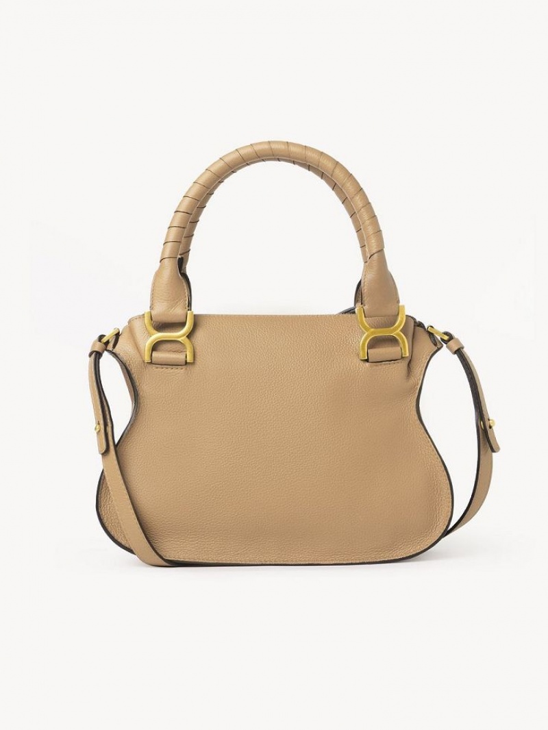 Chloe Marcie Small Double Carry Crossbody Bags MILKY BROWN | CHE-SR13468