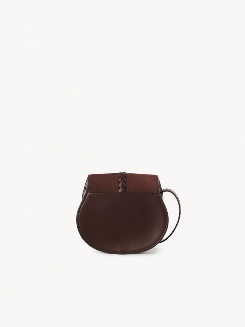 Chloe Marcie Small Saddle Shoulder Bags Saffron Red | CHE-SR13415