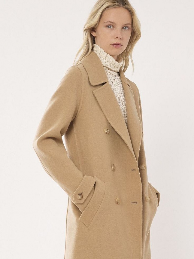 Chloe Masculine Coats Pearl Beige | CHE-SR13817