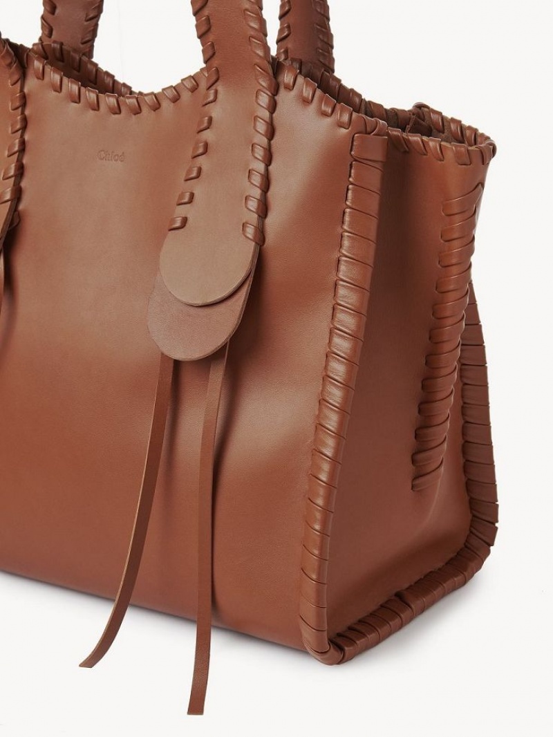 Chloe Medium Mony Tote Bags Caramel | CHE-SR13311