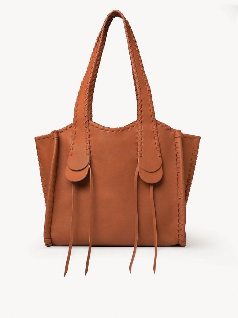 Chloe Medium Mony Tote Bags HENNA ORANGE | CHE-SR13308