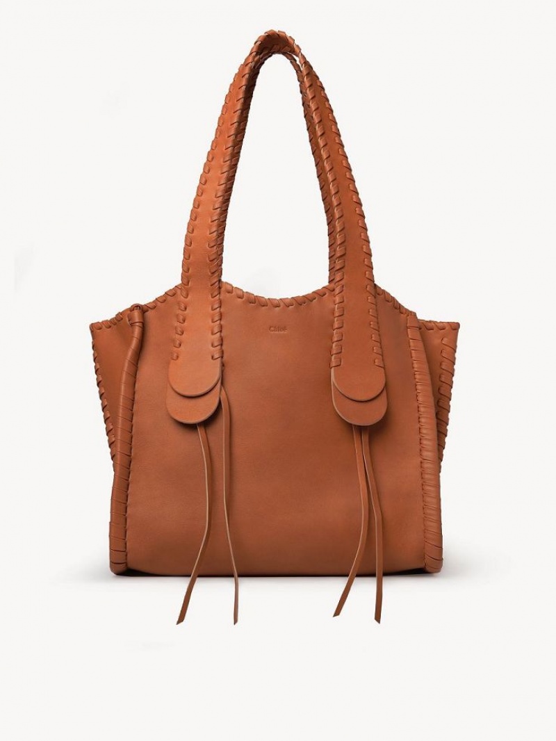 Chloe Medium Mony Tote Bags HENNA ORANGE | CHE-SR13308