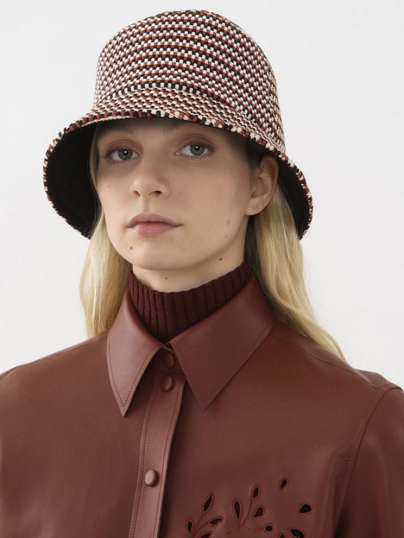 Chloe Meril Bob Hats Red Sand | CHE-SR14495