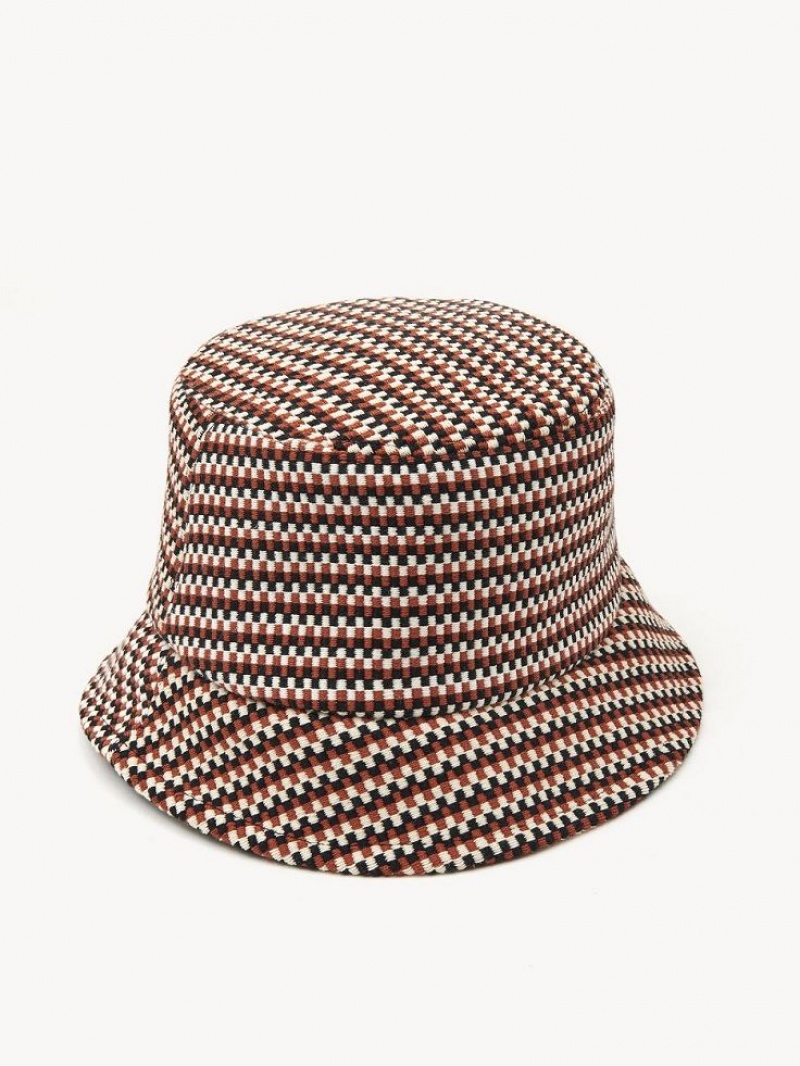 Chloe Meril Bob Hats Red Sand | CHE-SR14495