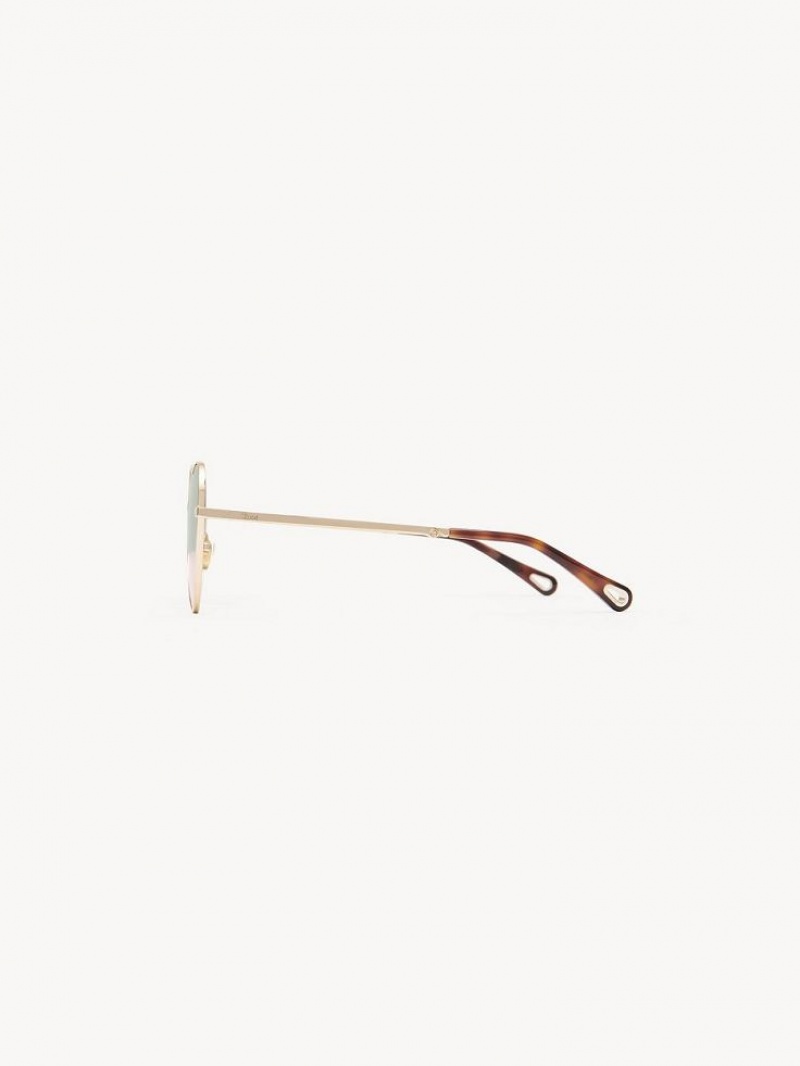 Chloe Milane Sunglasses GRADIENT GREEN TO ROSE | CHE-SR14549