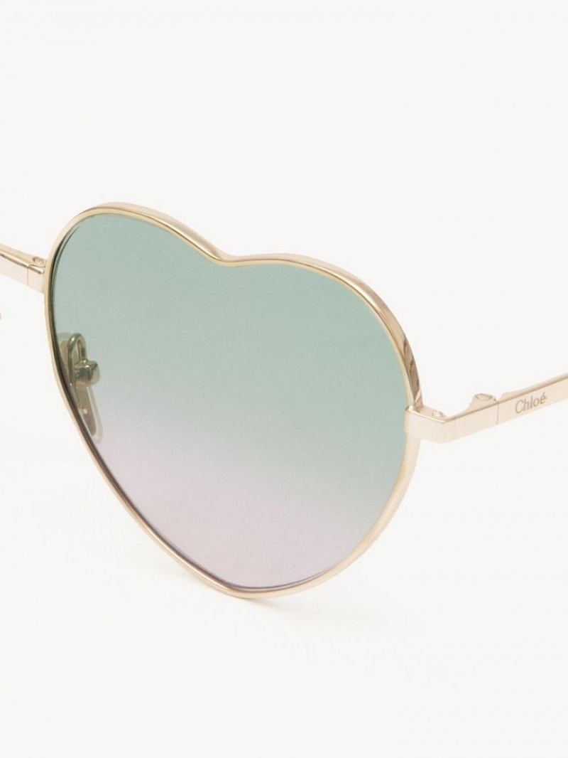 Chloe Milane Sunglasses GRADIENT GREEN TO ROSE | CHE-SR14549