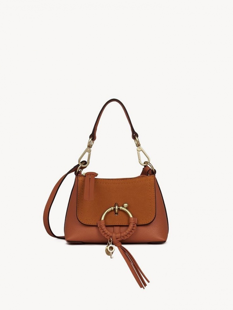 Chloe Mini Joan Shoulder Bags CARAMELLO | CHE-SR14663