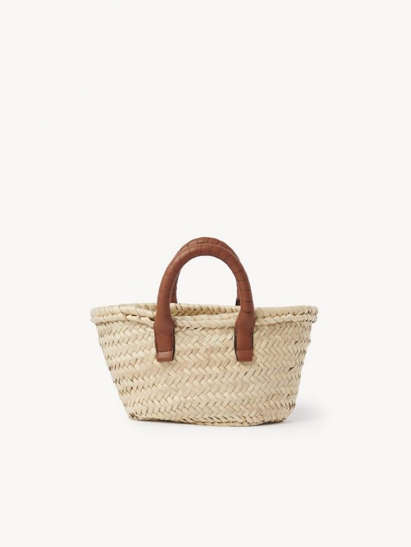 Chloe Mini Marcie Baskets Tan | CHE-SR13637