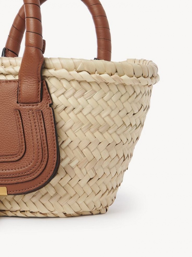 Chloe Mini Marcie Baskets Tan | CHE-SR13637