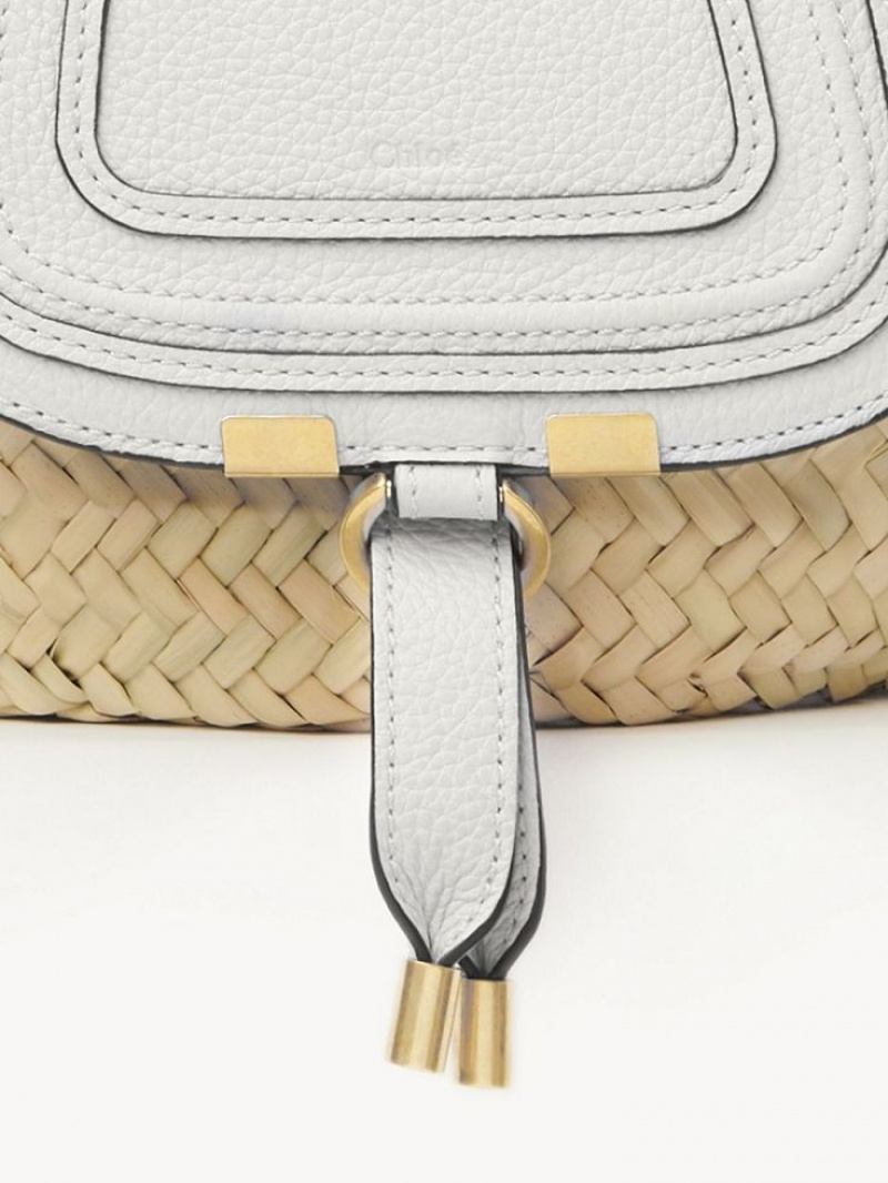 Chloe Mini Marcie Baskets White | CHE-SR13631