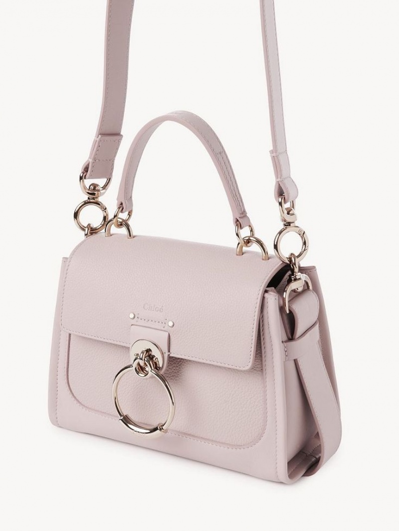 Chloe Mini Tess Day Crossbody Bags Misty Lavender | CHE-SR13528