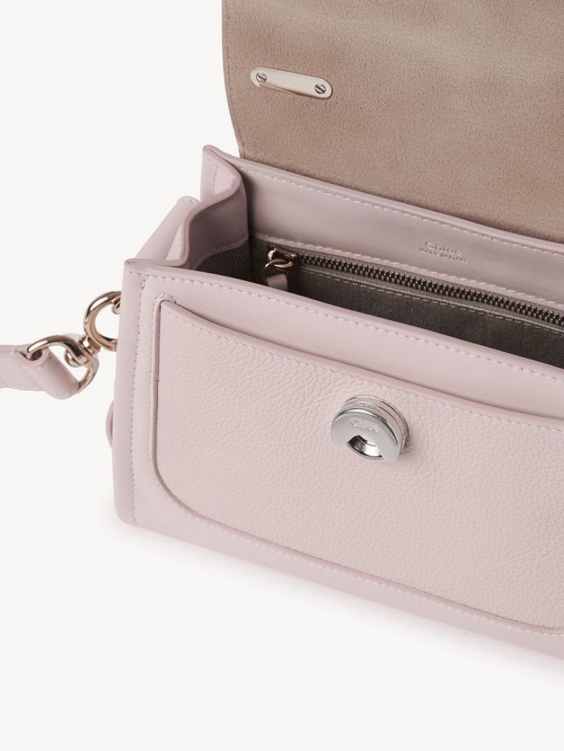 Chloe Mini Tess Day Crossbody Bags Misty Lavender | CHE-SR13528