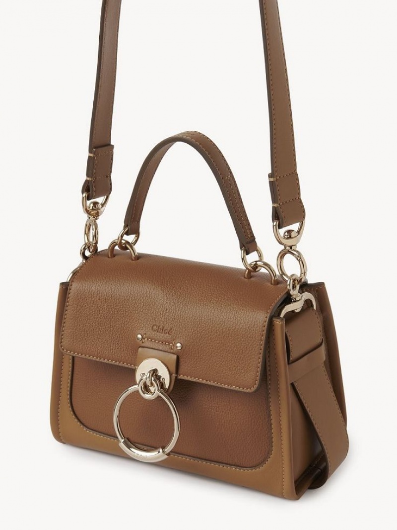 Chloe Mini Tess Day Crossbody Bags POTTERY BROWN | CHE-SR13599