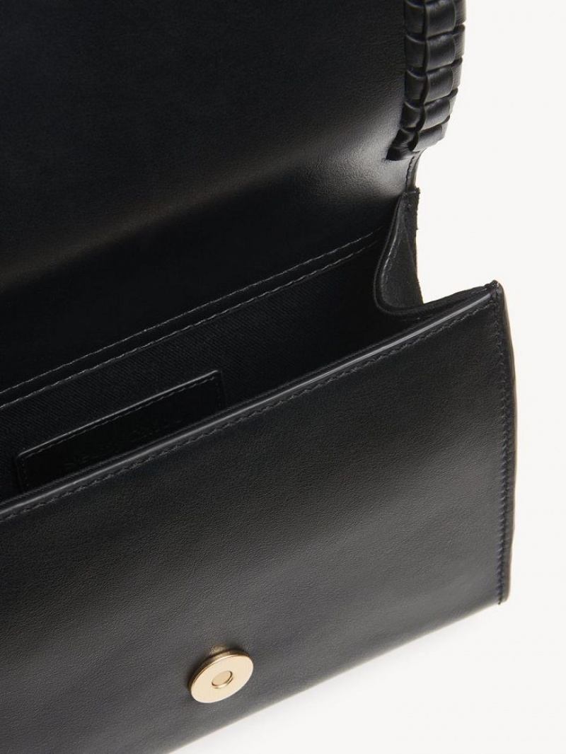 Chloe Mini Tilda Shoulder Bags Black | CHE-SR14635