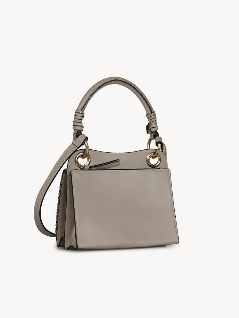 Chloe Mini Tilda Shoulder Bags Motty Grey | CHE-SR14636