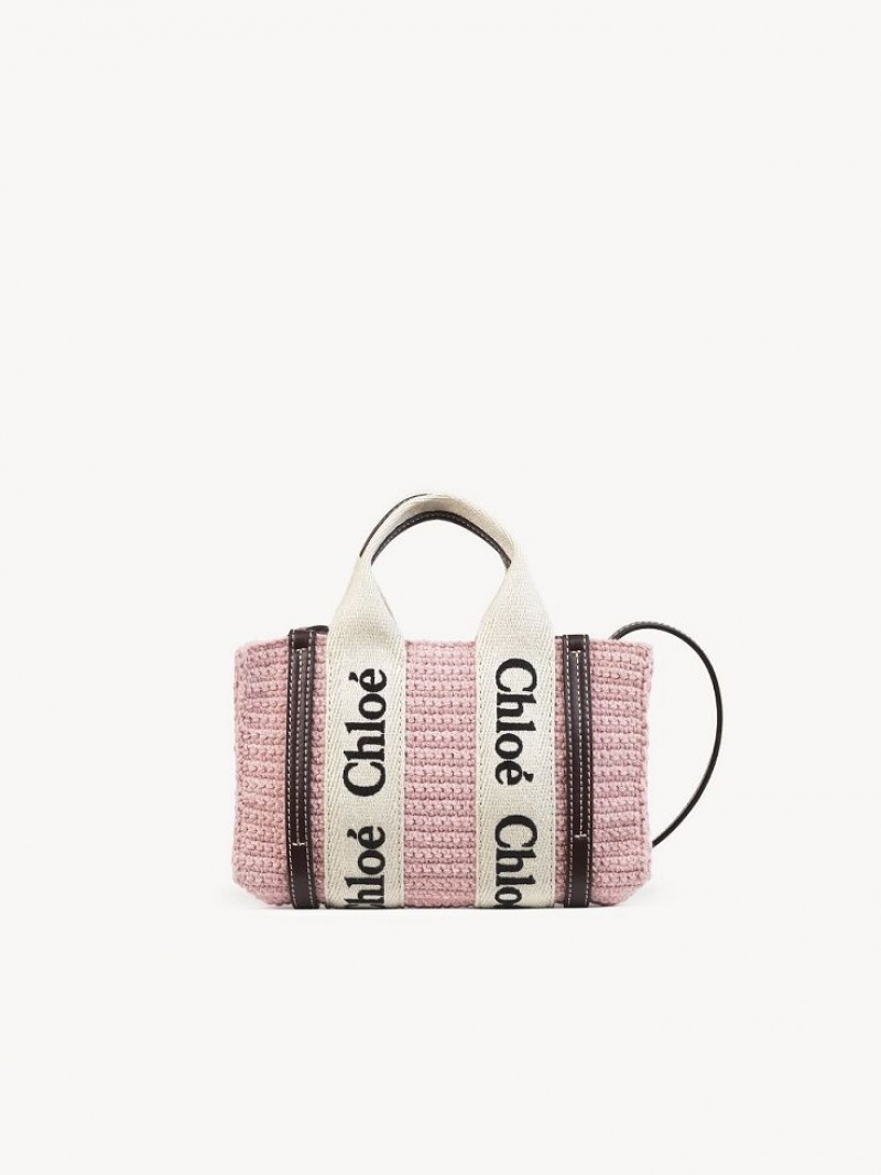 Chloe Mini Woody Crossbody Bags BLOSSOM PINK | CHE-SR13464