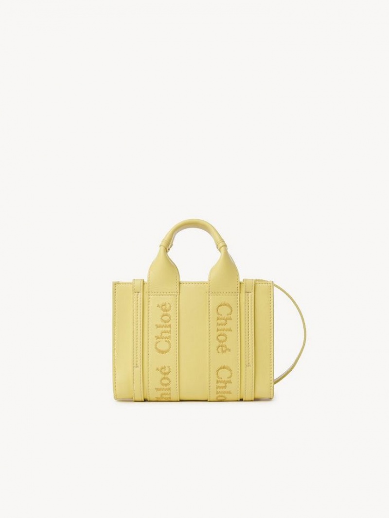 Chloe Mini Woody Crossbody Bags DAFFODIL YELLOW | CHE-SR13520