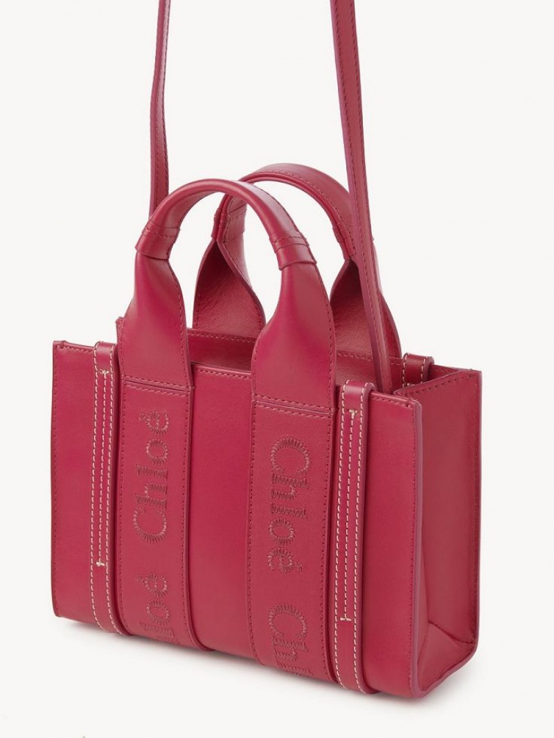 Chloe Mini Woody Crossbody Bags FIZZY PINK | CHE-SR13549