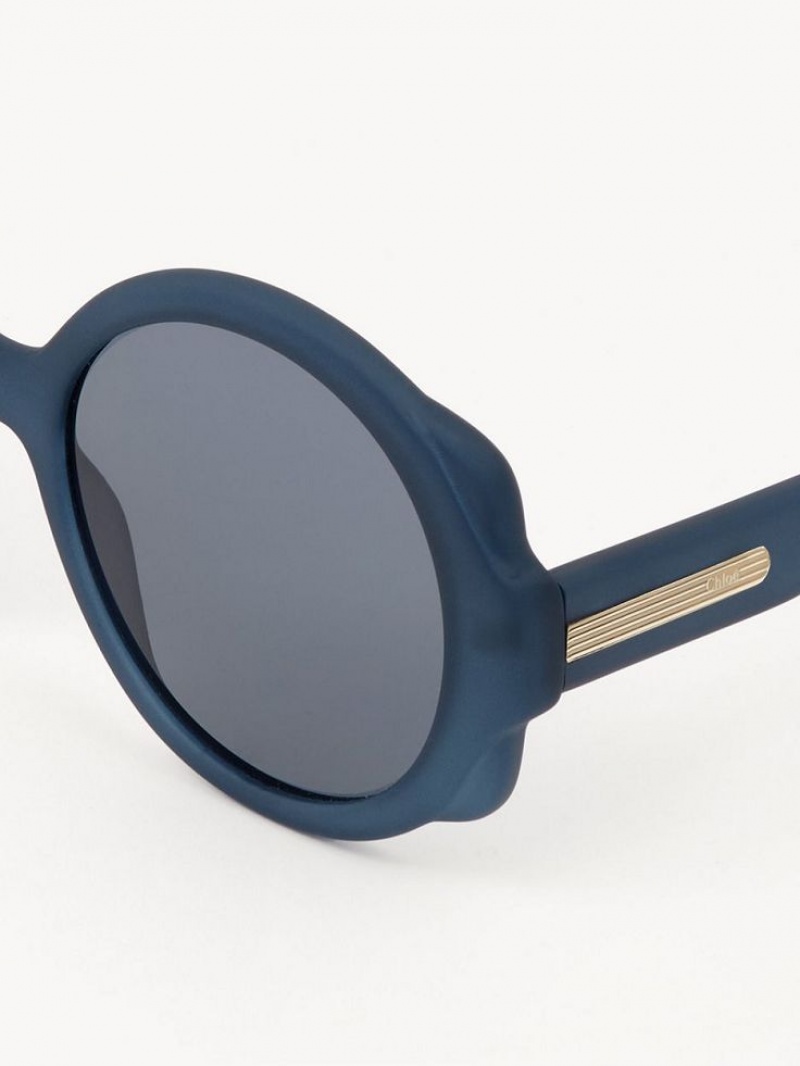 Chloe Mirtha Sunglasses Blue | CHE-SR14531