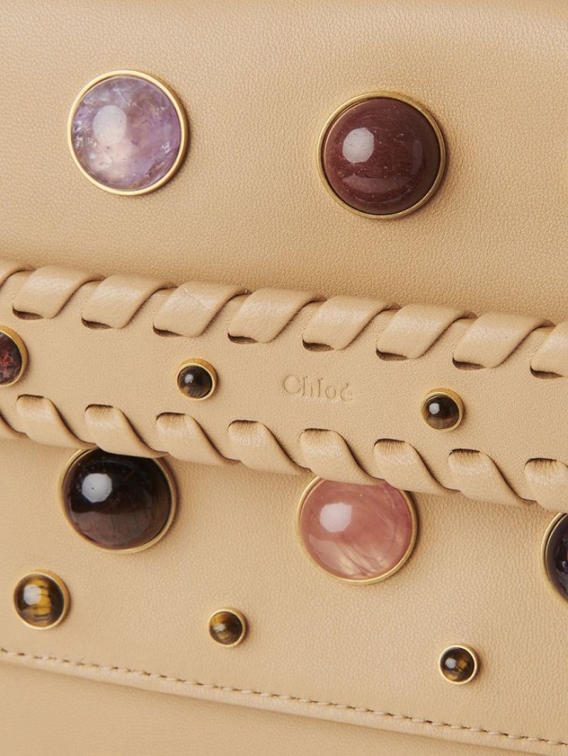 Chloe Mony Clutch Mini Bags MILKY BROWN | CHE-SR13667