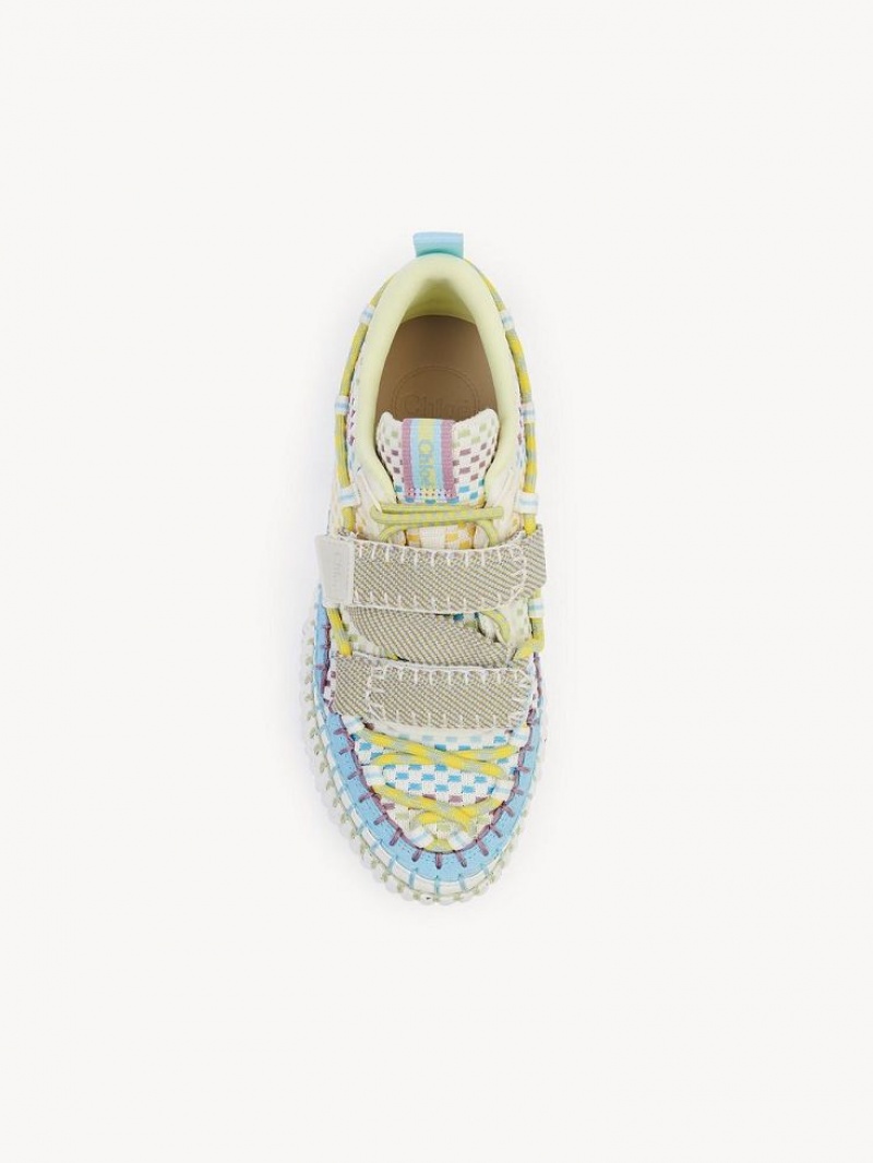 Chloe Nama Slip-on Sneakers HORIZON BLUE | CHE-SR14192