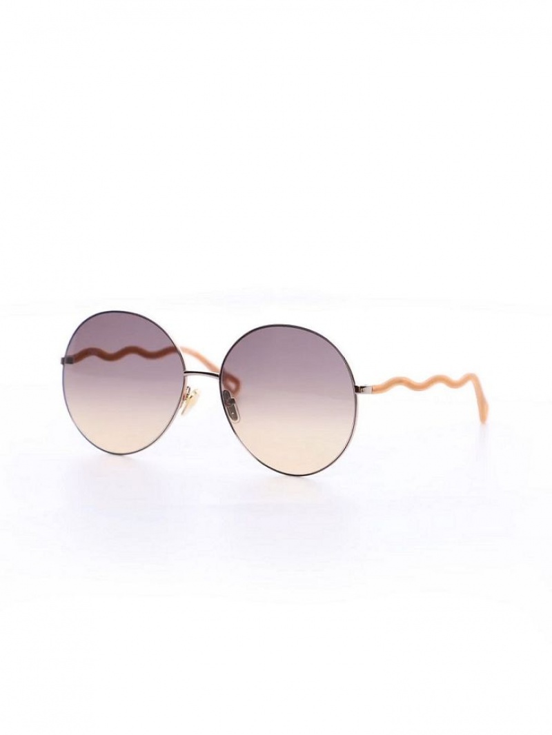 Chloe Noore Sunglasses BROWN/OCHRE | CHE-SR14536