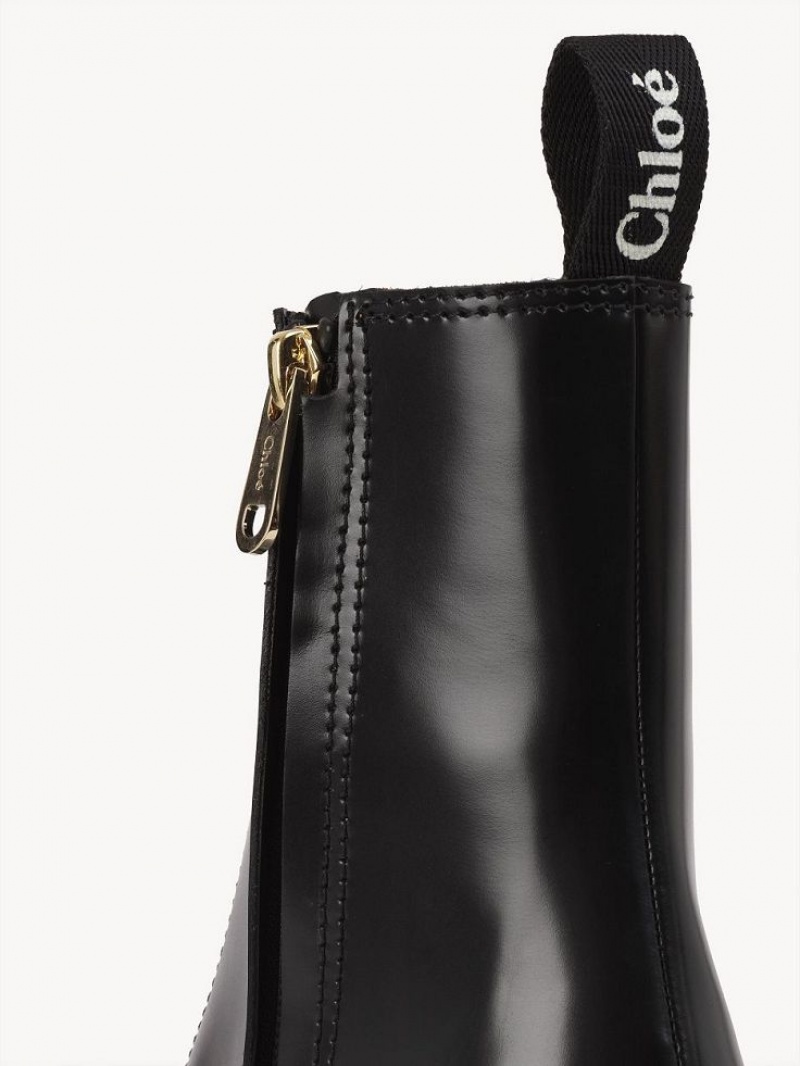 Chloe Noua Ankle Boots Black | CHE-SR14230