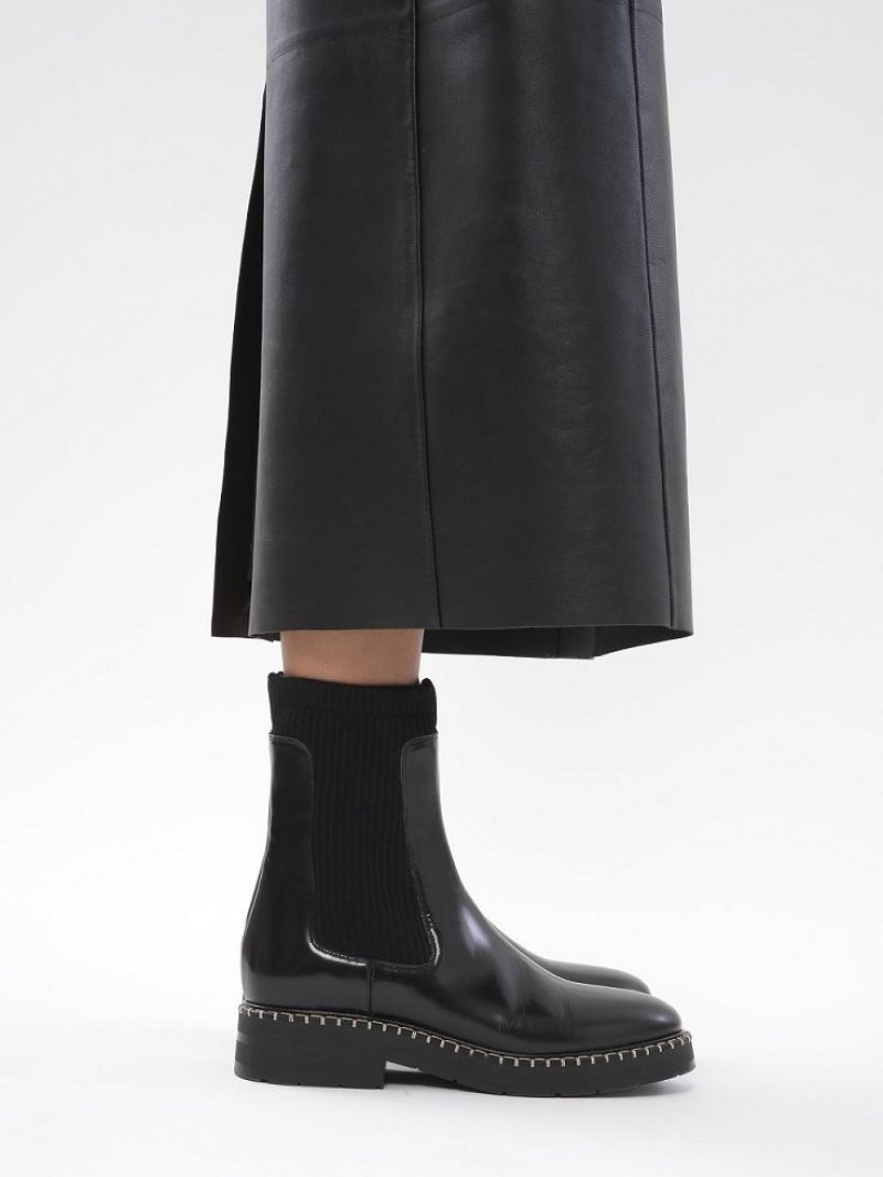 Chloe Noua Ankle Boots Black | CHE-SR14236