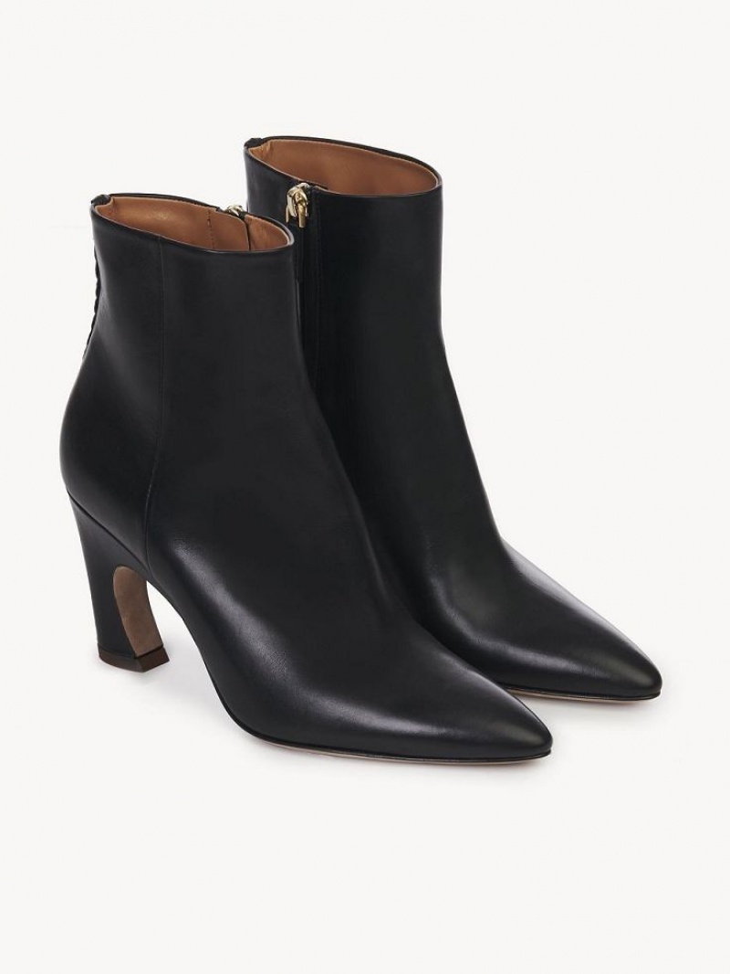 Chloe Oli Ankle Boots Black | CHE-SR14227