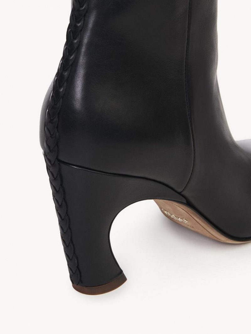 Chloe Oli Ankle Boots Black | CHE-SR14227