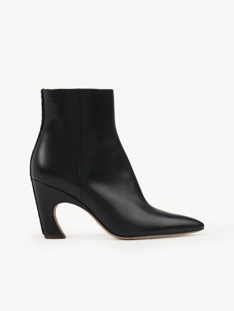 Chloe Oli Ankle Boots Black | CHE-SR14227