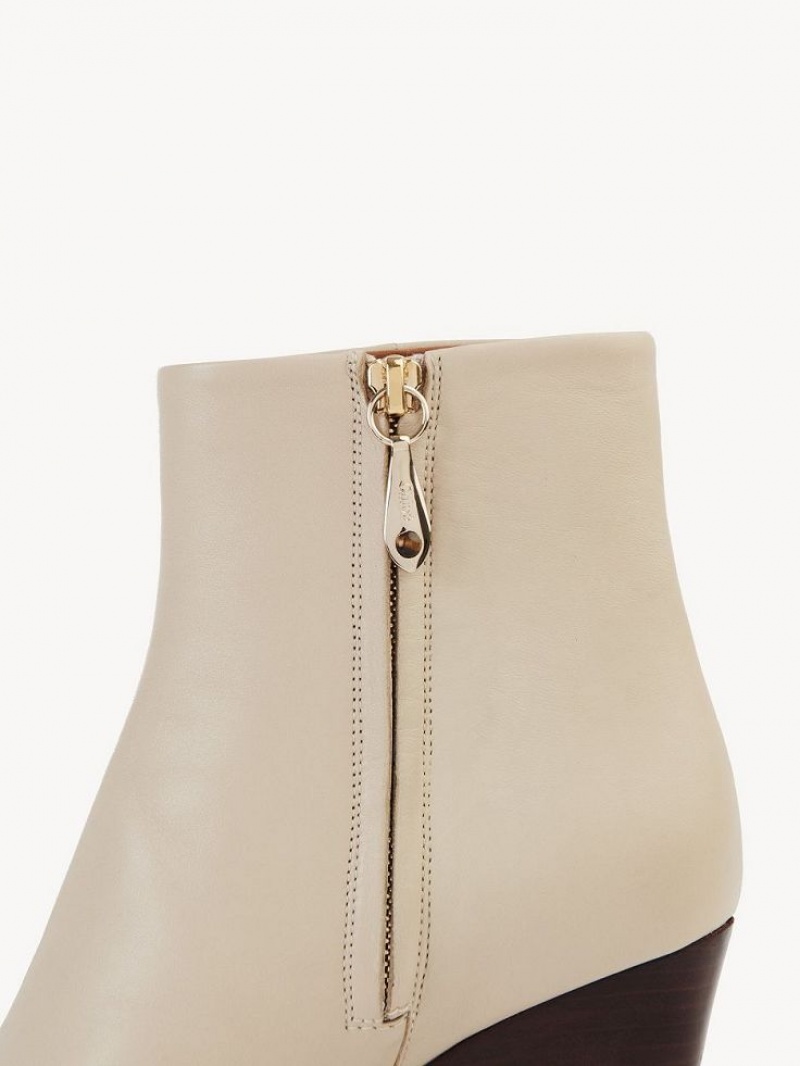 Chloe Oli Ankle Boots PEARLY GREY | CHE-SR14224