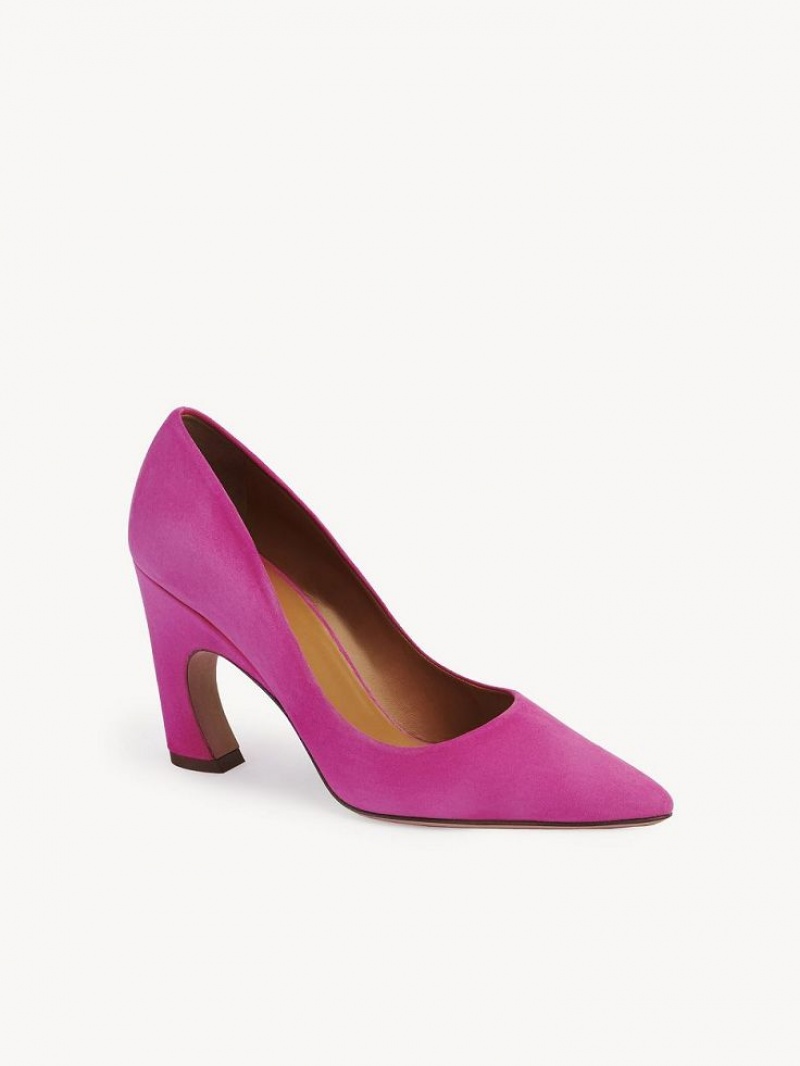 Chloe Oli Pumps DARK PEONY | CHE-SR14263