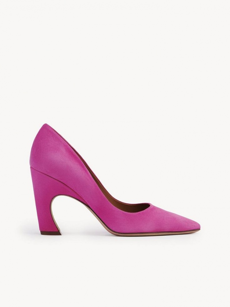 Chloe Oli Pumps DARK PEONY | CHE-SR14263