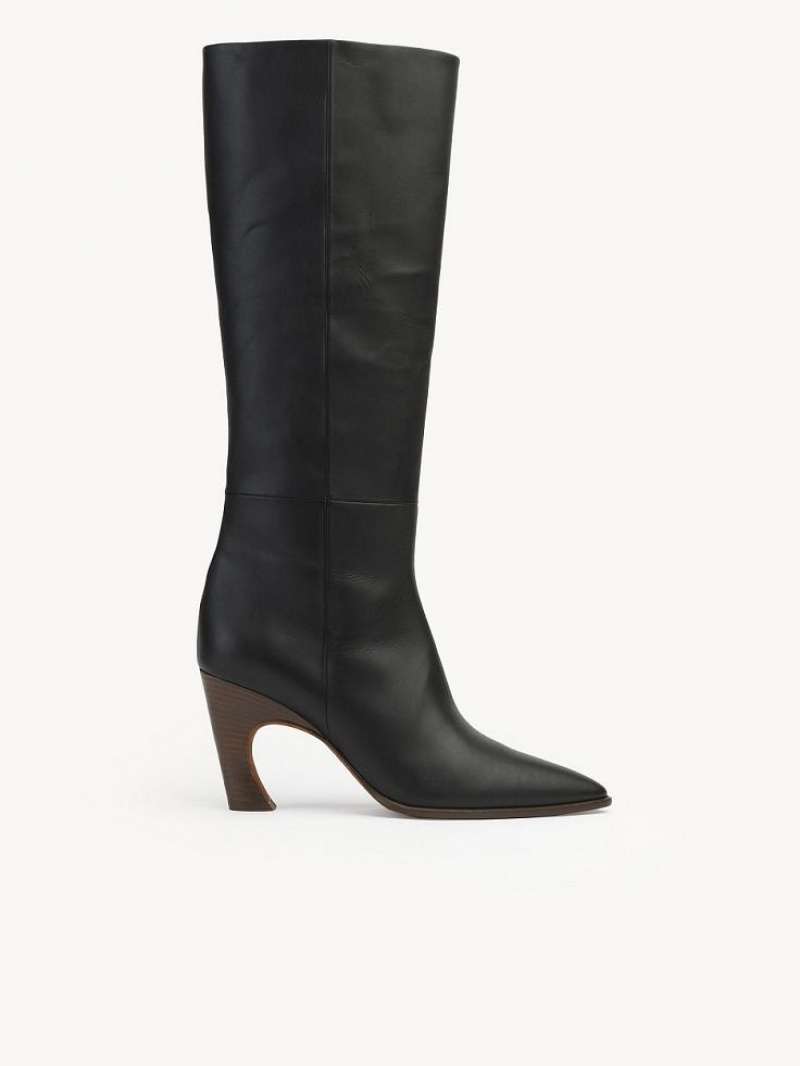 Chloe Oli Tall Boots Black | CHE-SR14203