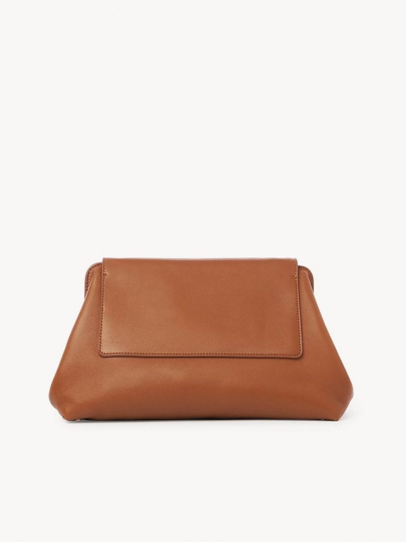 Chloe Penelope Clutches Caramel | CHE-SR13758