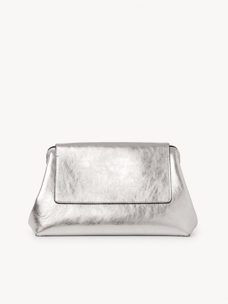 Chloe Penelope Clutches Silver | CHE-SR13754