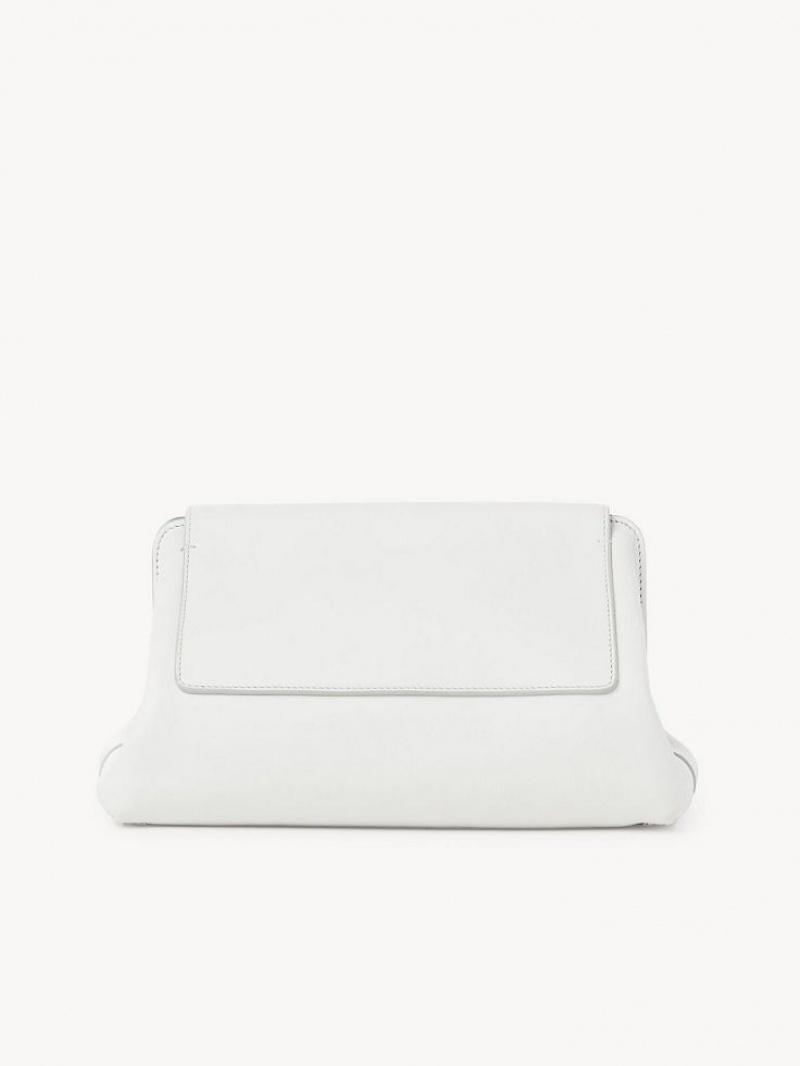 Chloe Penelope Clutches White | CHE-SR13759