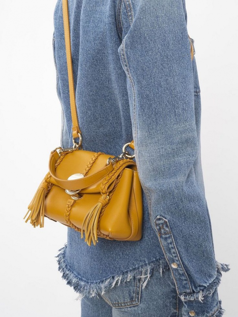 Chloe Penelope Mini Soft Shoulder Bags GOLDEN YELLOW | CHE-SR13450