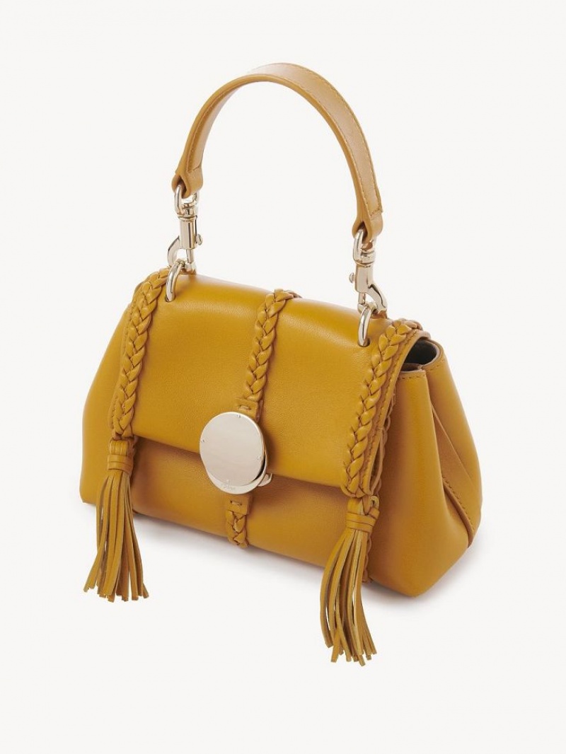 Chloe Penelope Mini Soft Shoulder Bags GOLDEN YELLOW | CHE-SR13450