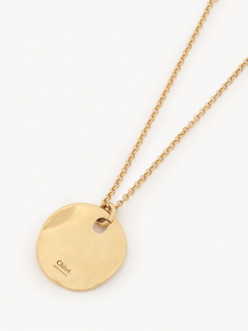 Chloe Penelope Necklaces Bright Gold | CHE-SR14451