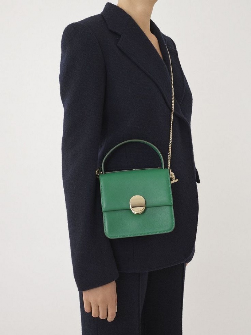 Chloe Penelope Small Top Handle Shoulder Bags EMERALD | CHE-SR13448