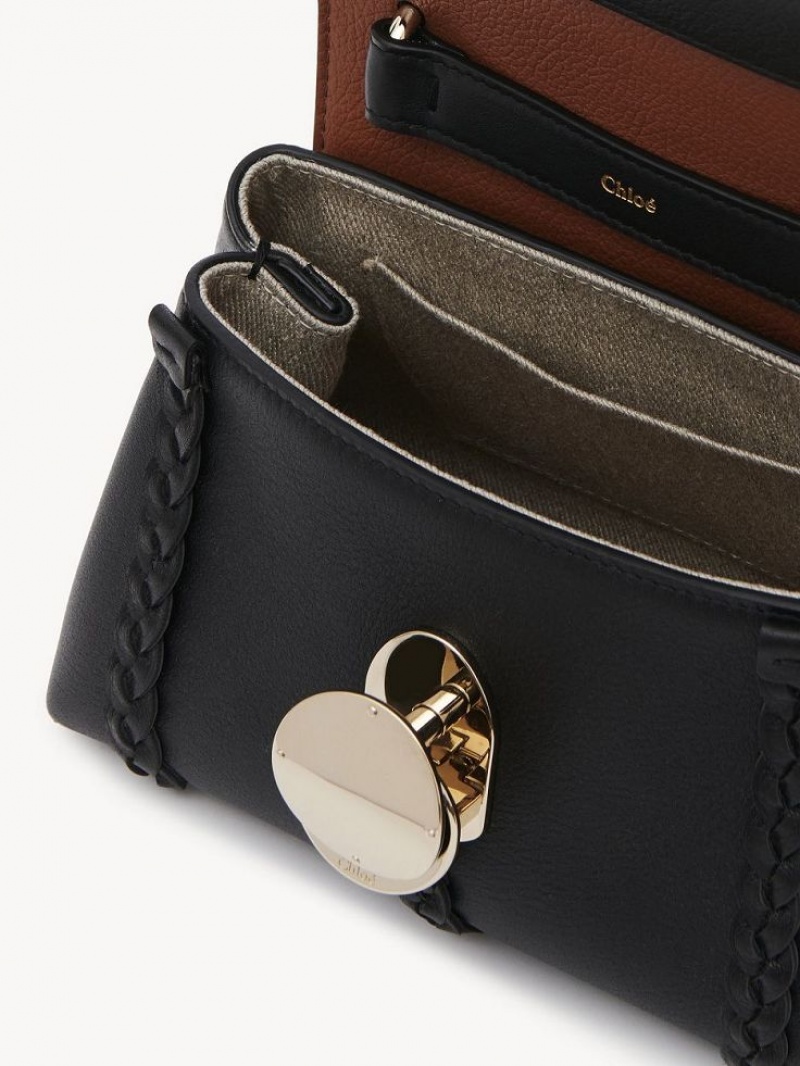 Chloe Penelope Soft Shoulder Mini Bags Black | CHE-SR13706