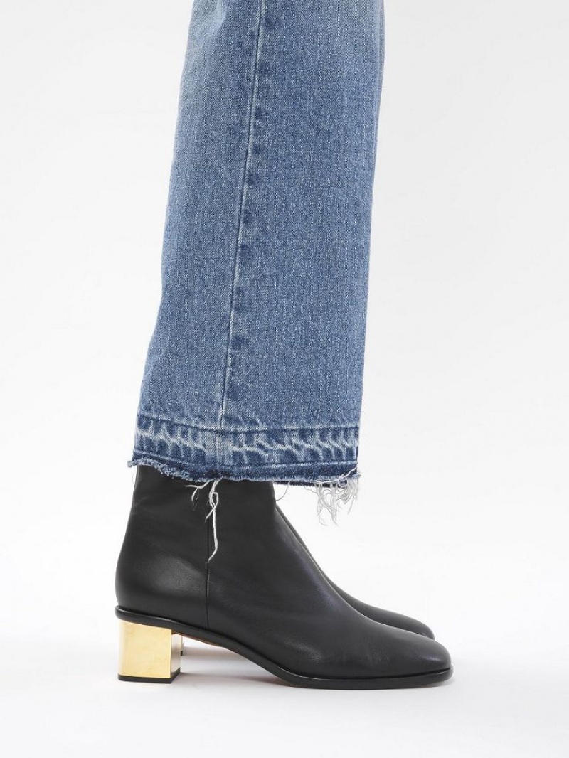 Chloe Rebecca Ankle Boots Black | CHE-SR14232